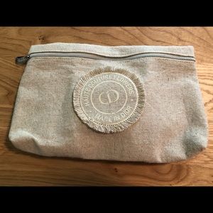 Dior cosmetics bag